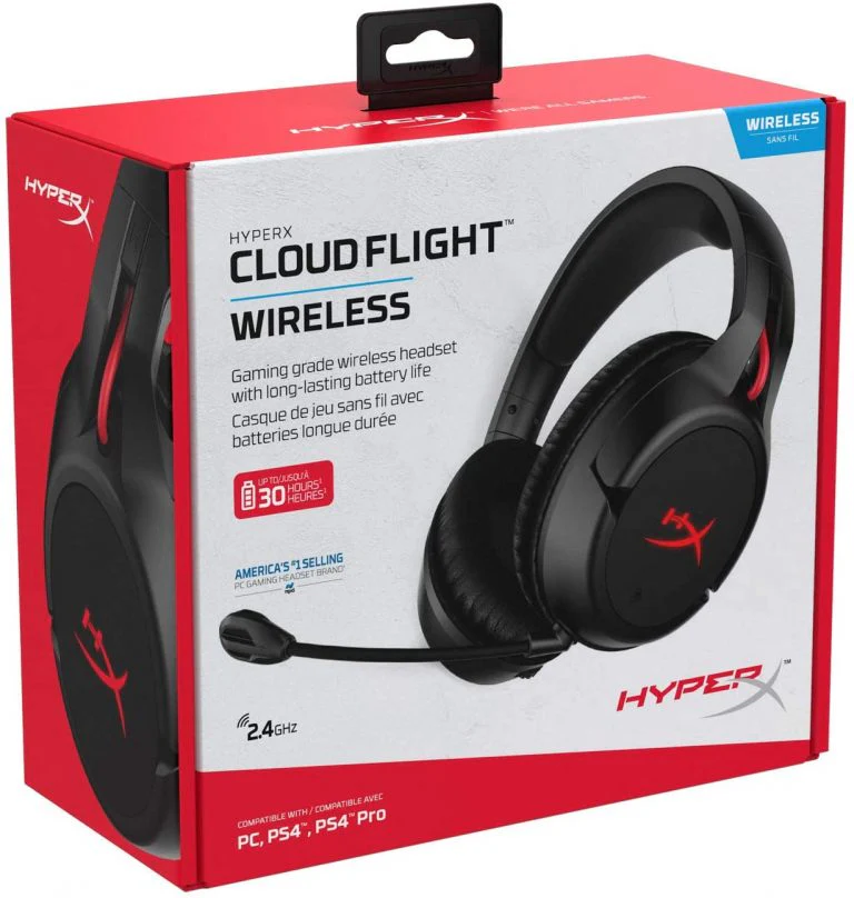 HyperX Cloud Flight 2.4G Wireless Headset - Image 4